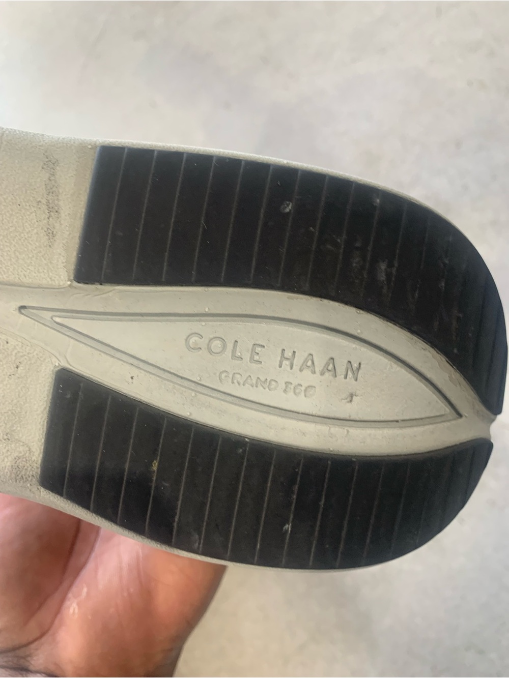 Cole Haan Men’s Slip-On Loafer — White and Black